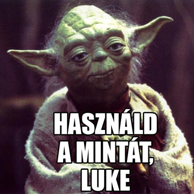 Hasznald a mintat luke